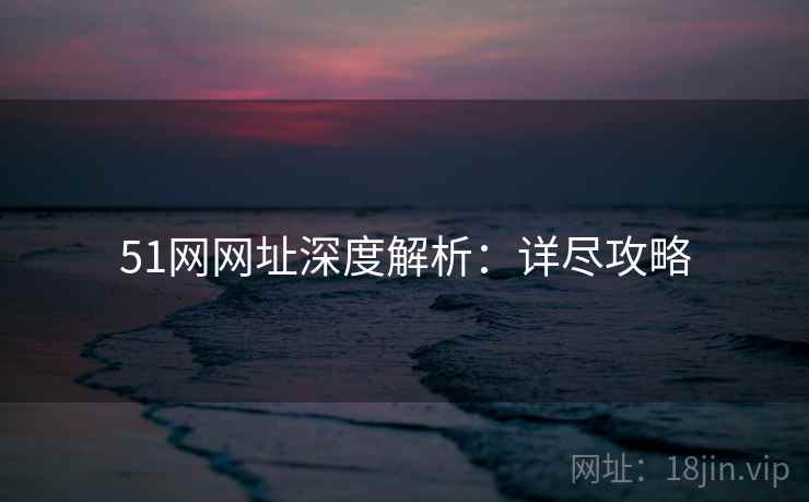 51网网址深度解析:详尽攻略 51网网址深度解析:详尽攻略